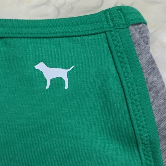 VS PINK Lucky Panties! 4 Leaf Clover Cotton Boyshort - Picture 7 of 12